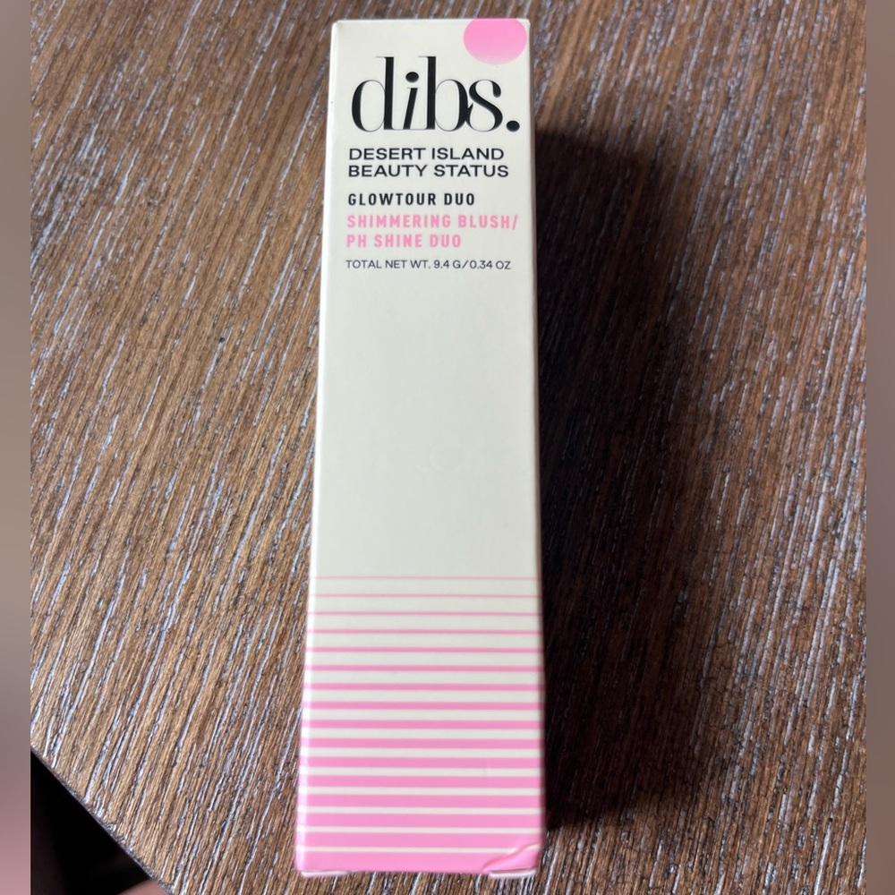 NEW Dibs Glowtour Duo PH Blush Stick - “Aura”